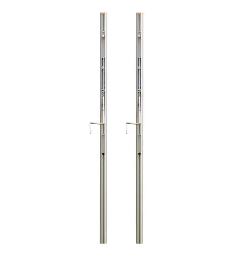 Volleyballstolper DVV 2 - 83 mm Strammes med sveiv | Trening &amp; turnering