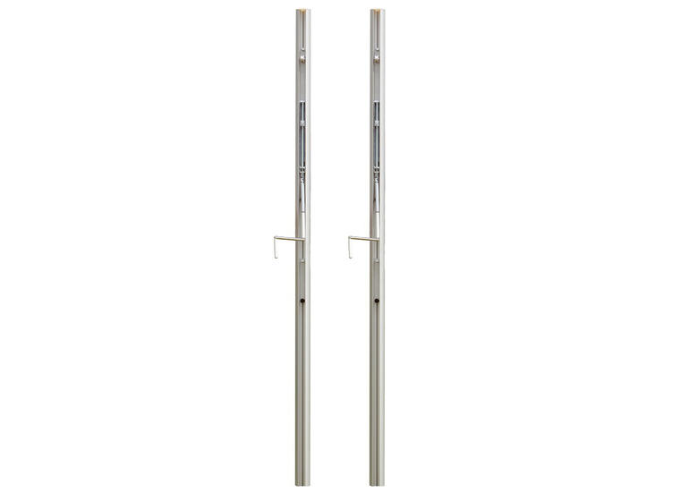 Volleyballstolper DVV 2 - 83 mm Strammes med sveiv | Trening & turnering 