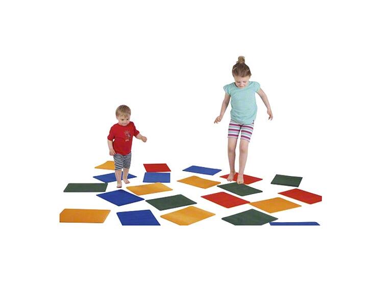 Fargede fliser Kvadrat blå 30x30 cm | 1 stk. blå 
