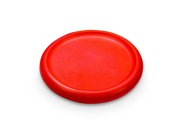 Kasteskive myk rød Frisbee i skumstoff 
