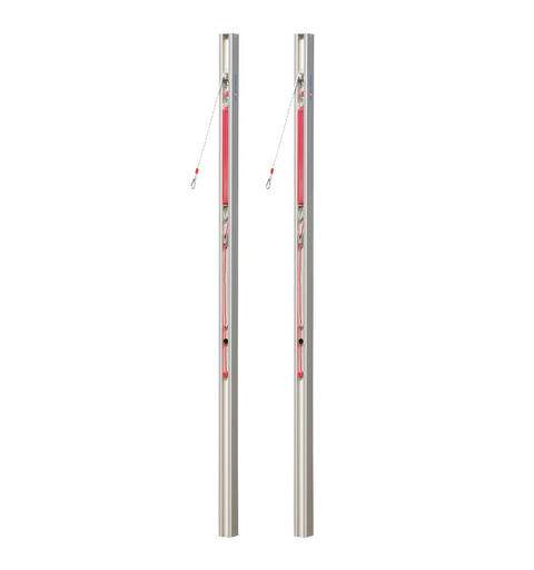 Volleyballstolper 80x80 mm Trinsestrammer | Skolesport