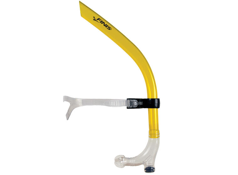 FINIS Original Swimmer's Snorkel sr Gul frontsnorkel til svømmeteknikk 