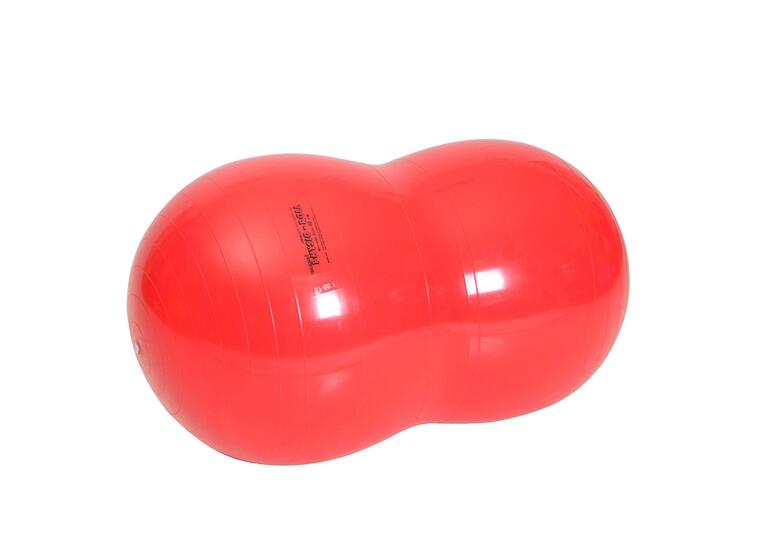 Physio Roll - Peanutball 40x65 cm Rød lateksfri terapi- og treningsball 