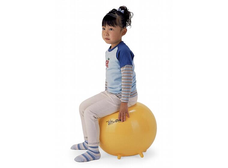 Sitteball Sit'n Gym 45cm Jr. Gul Lateksfri 