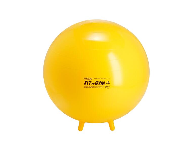 Sitteball Sit'n Gym 45cm Jr. Gul Lateksfri 