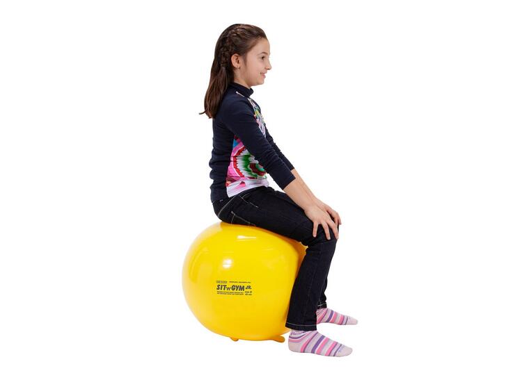 Sitteball Sit'n Gym 45cm Jr. Gul Lateksfri 