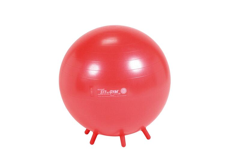 Sitteball Sit'n Gym 55 cm Rød Lateksfri 