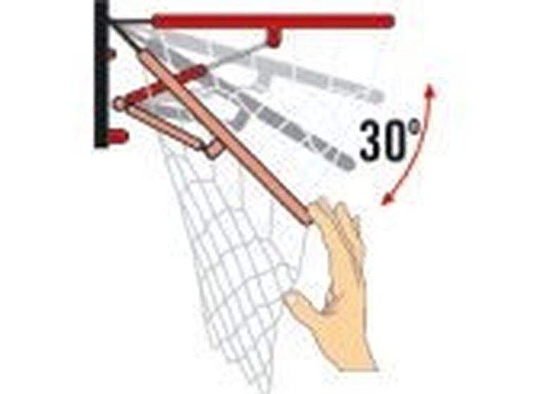 Basketballkurv Premium 75 kg 75 kg dunkering | kun kurv 