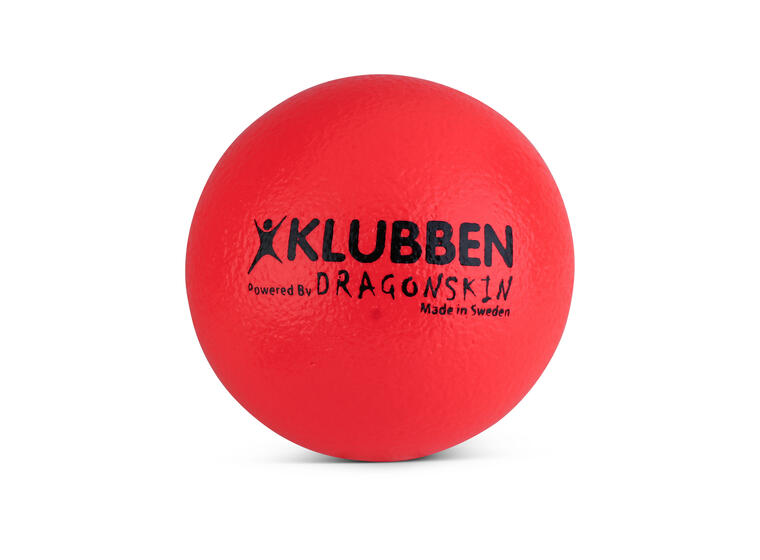 Dragonskin skumball 16 cm | Rød 16 cm softball til lek & kanonball 