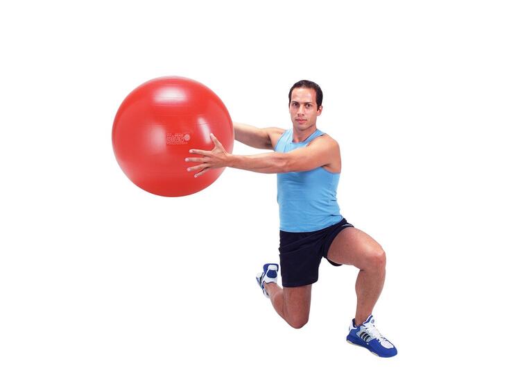 Gymnic Plus Rød 55 cm Treningsball i høy kvalitet 