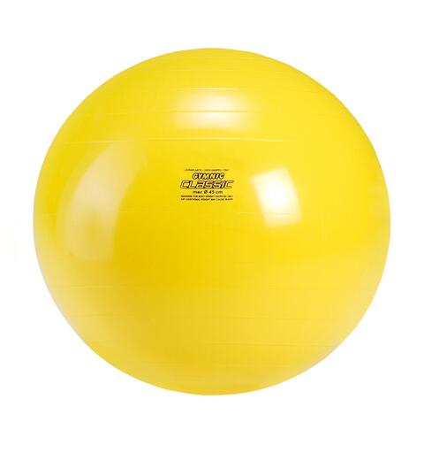 Gymnic Classic Gul 45 cm Treningsball i h&#248;y kvalitet