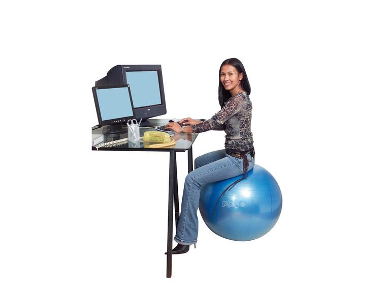 Gymnic Plus Blå 65 cm Treningsball i høy kvalitet 