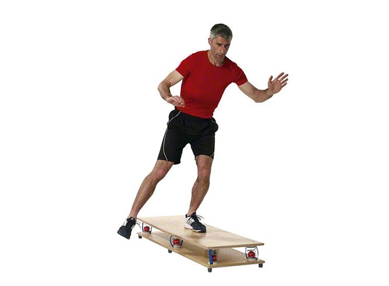 Balansebrett Pedalo Plattform Balanseringsplattform | 150 x 45 cm 