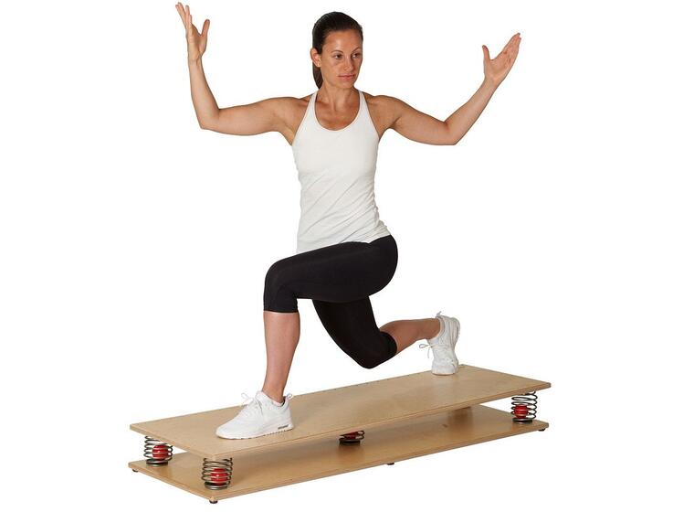 Balansebrett Pedalo Plattform Balanseringsplattform | 150 x 45 cm 