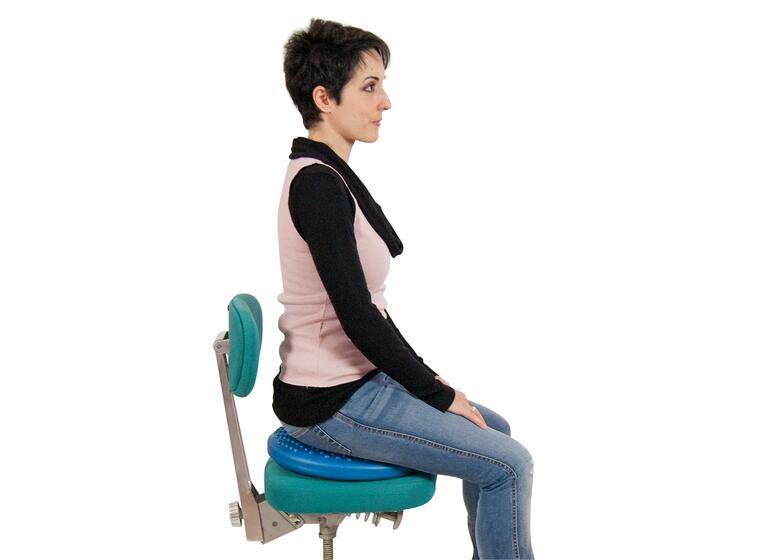 Balansepute Disco sit 39 cm Sr Balansepute med nupper på en side 