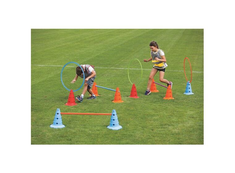 Gymnastikkringer 50 cm - 6 stk Sett med 6 flate ringer i ulike farger 