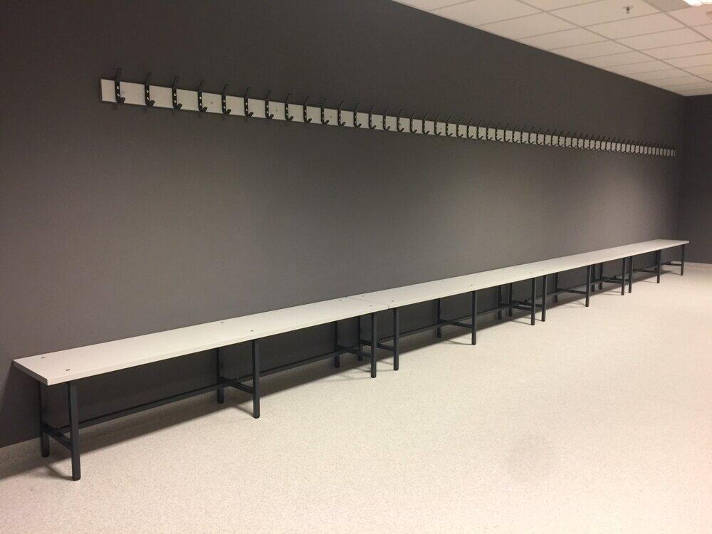Garderobebenker