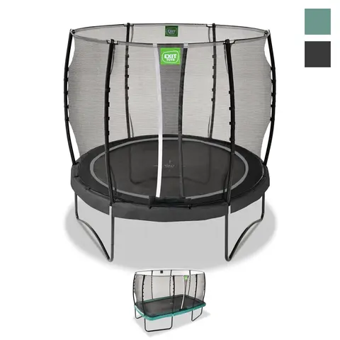 EXIT Allure Premium trampoline Premium sikkerhetsnett
