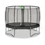 EXIT Allure Premium trampoline 366 cm | Svart 