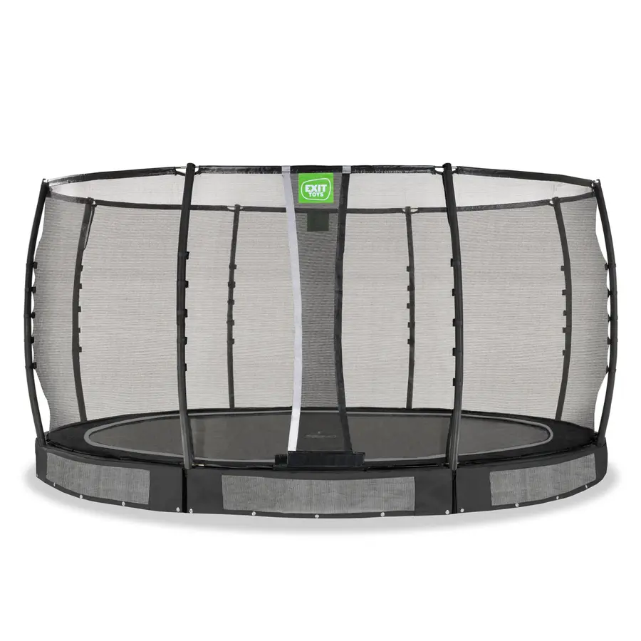 EXIT Allure Premium bakketrampoline 427 cm | Svart 