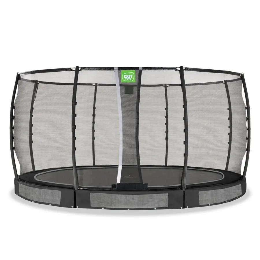 EXIT Allure Premium bakketrampoline 427 cm | Svart 