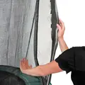 EXIT Allure Premium bakketrampoline 214 x 366 cm | Grønn
