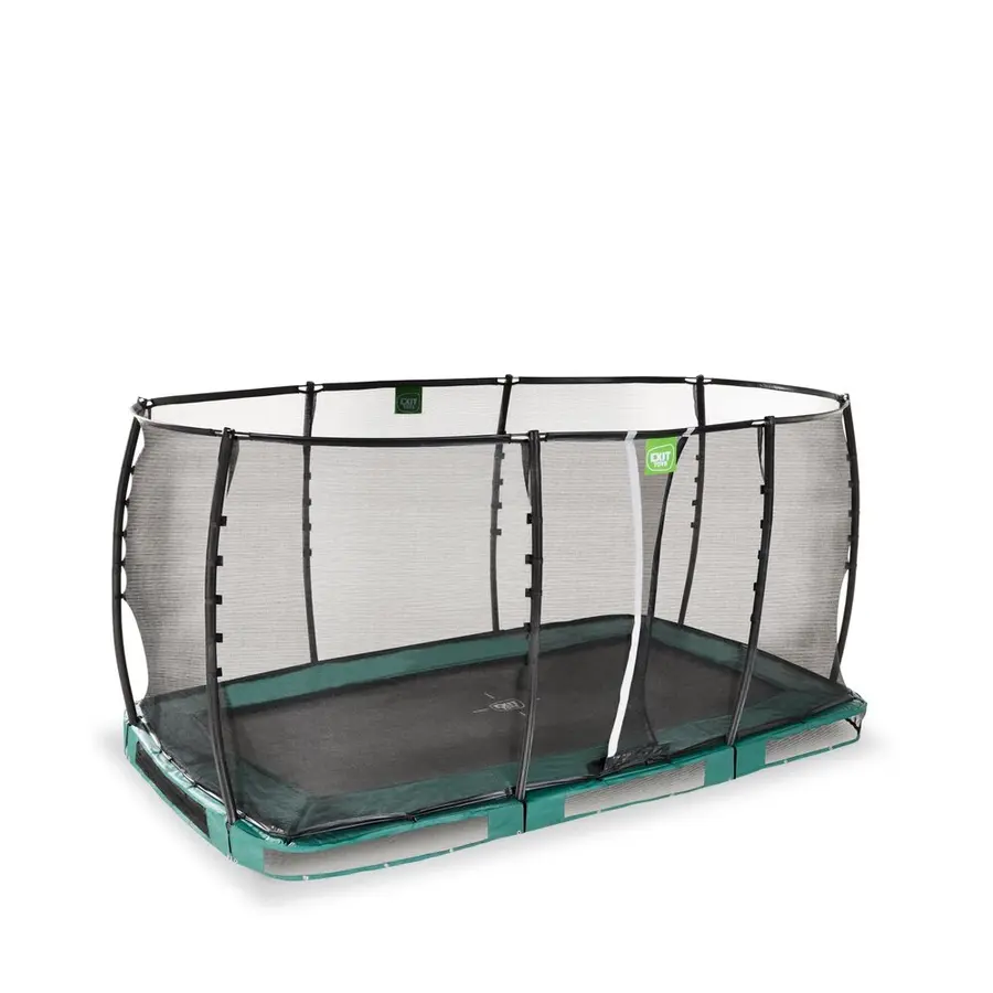 EXIT Allure Premium bakketrampoline 244 x 427 cm | Grønn 