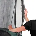 EXIT Allure Premium bakketrampoline 244 x 427 cm | Grønn