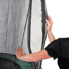 EXIT Allure Premium bakketrampoline 244 x 427 cm | Grønn