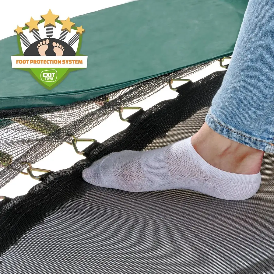 EXIT Allure Classic bakketrampoline 244 x 427 cm | Grønn 