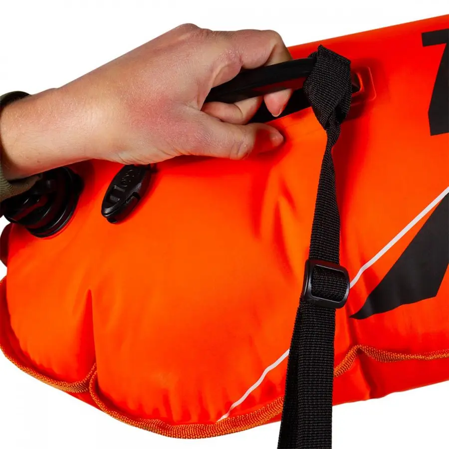 Safety Buoy ZEROD XLarge Oppblåsbar bøye | Open water | Oransje 