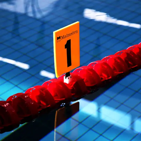 Tilbehør banetau | Nummerskilt Nummerering av baner