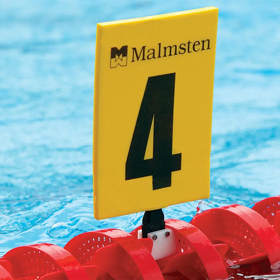 Tilbehør banetau | Nummerskilt Nummerering av baner 