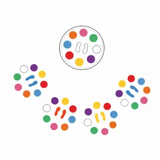 Asfaltmaling Speil meg | 5 baser