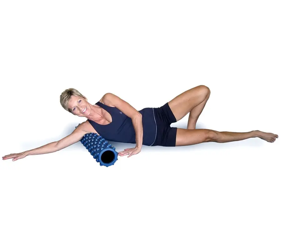 RumbleRoller Foam Roller Blå 15 x 77,5 cm 