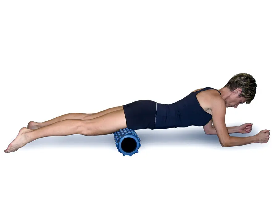 RumbleRoller Foam Roller Blå 15 x 77,5 cm 