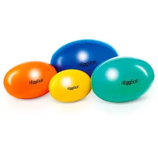 Terapiball - Eggball Styrke og stabiliseringsøvelser