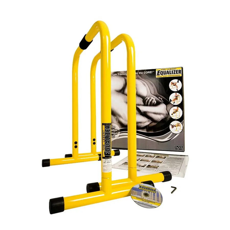 Parallettes Lebert Equalizer Basic Treningsbarrer | Gul 