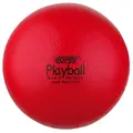 Softball Volley Playball 16 cm r&#248;d Skumball med el&#233;-trekk
