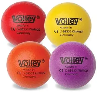 Volley Super ballsett for barn 4 stk baller 9 cm i diameter