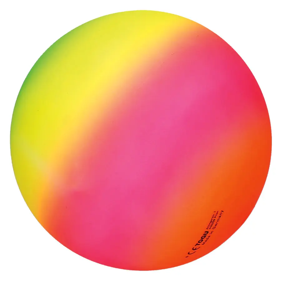 Regnbueball Togu 21 cm Fargerik lekeball 