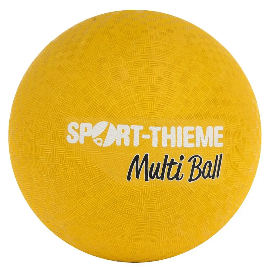 Multiball 21 cm gul Allsidig lekeball i ypperste kvalitet 