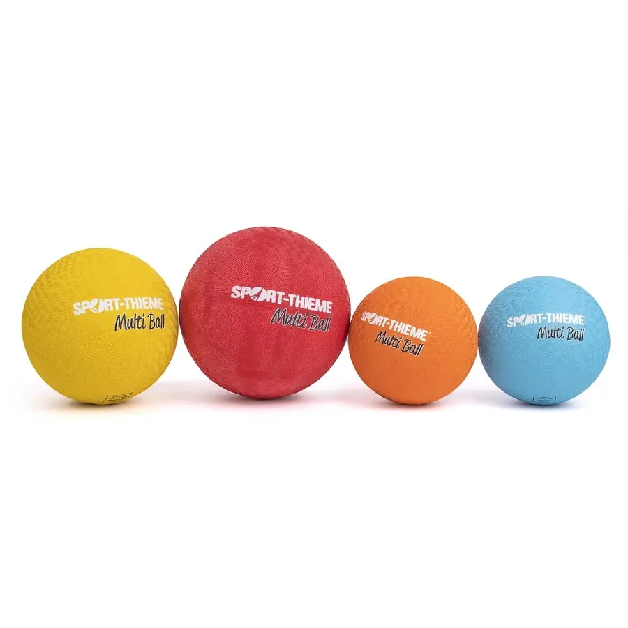 Multiball 21 cm rød Allsidig lekeball i ypperste kvalitet 