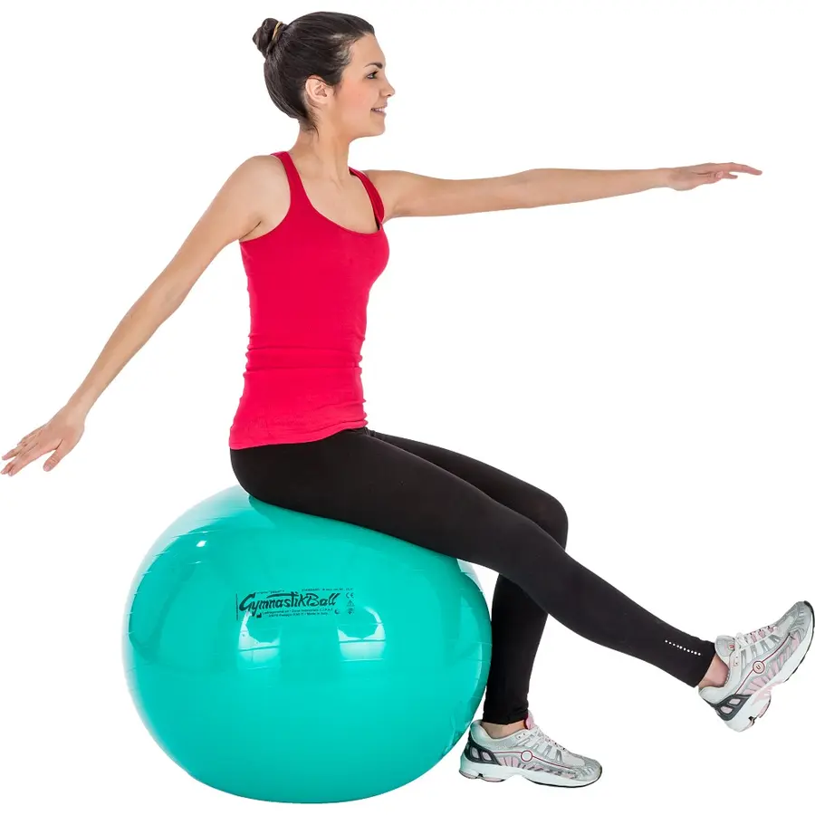 Ledragomma Original Pezziball 65cm Terapi- og treningsball - Grønn 