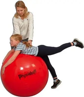 Ledragomma Original Pezziball 95cm Terapi- og treningsball - Rød 