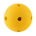 Klokkeball i skum 12,7 cm gul Skumball med bjelle for svaksynte