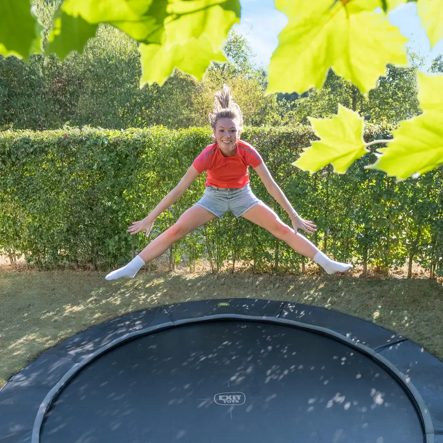 EXIT Dynamic Sports Bakketrampoline Sikkerhetskant | 366 cm | Svart 