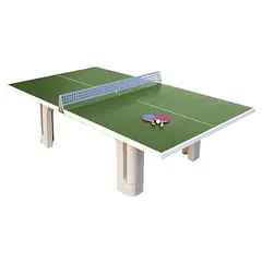 Bordtennisbord Profi Grønn Grønn | Utendørs | Med nett