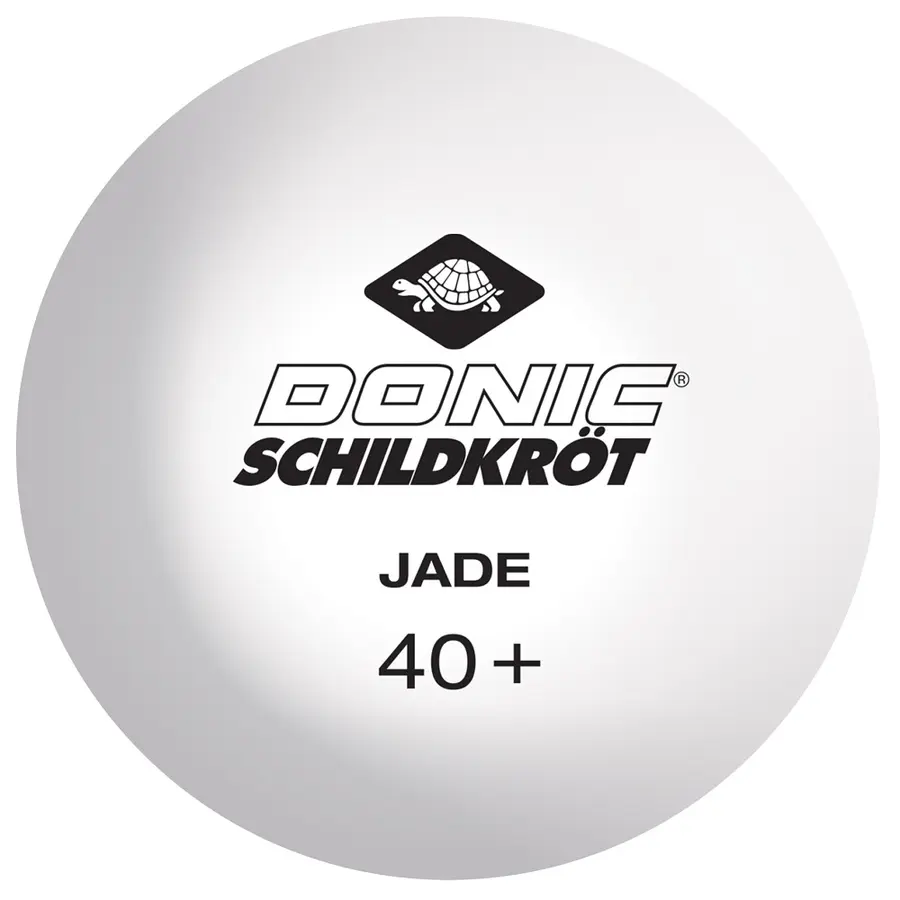 Bordtennisballer Schildkröt Jade Hvit 6 stk | Trenings- og fritidsball 