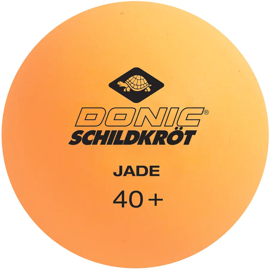 Bordtennisballer Schildkröt Jade Oransje 6 stk | Trenings- og fritidsball 